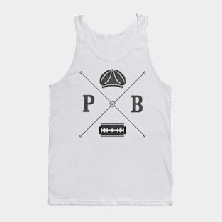 Razor Cap Initials Tank Top